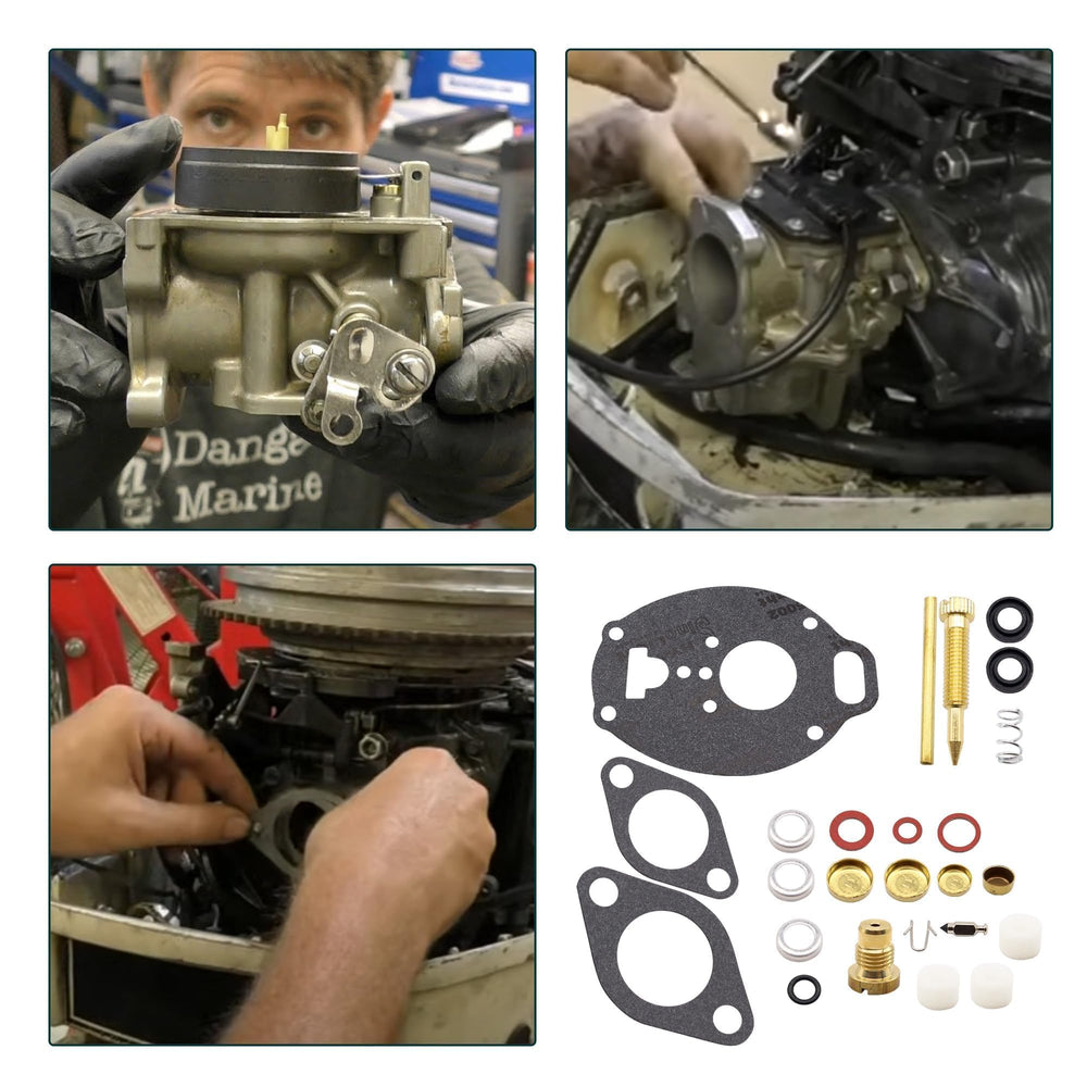 OXCANO K7515 carburetor repair kit in use demonstrates efficient field service.