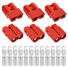 OXDFK 120A red quick-connect plug for rugged power connections