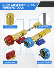 OXDFK ac service port caps pack protects threads and preserves system seals.