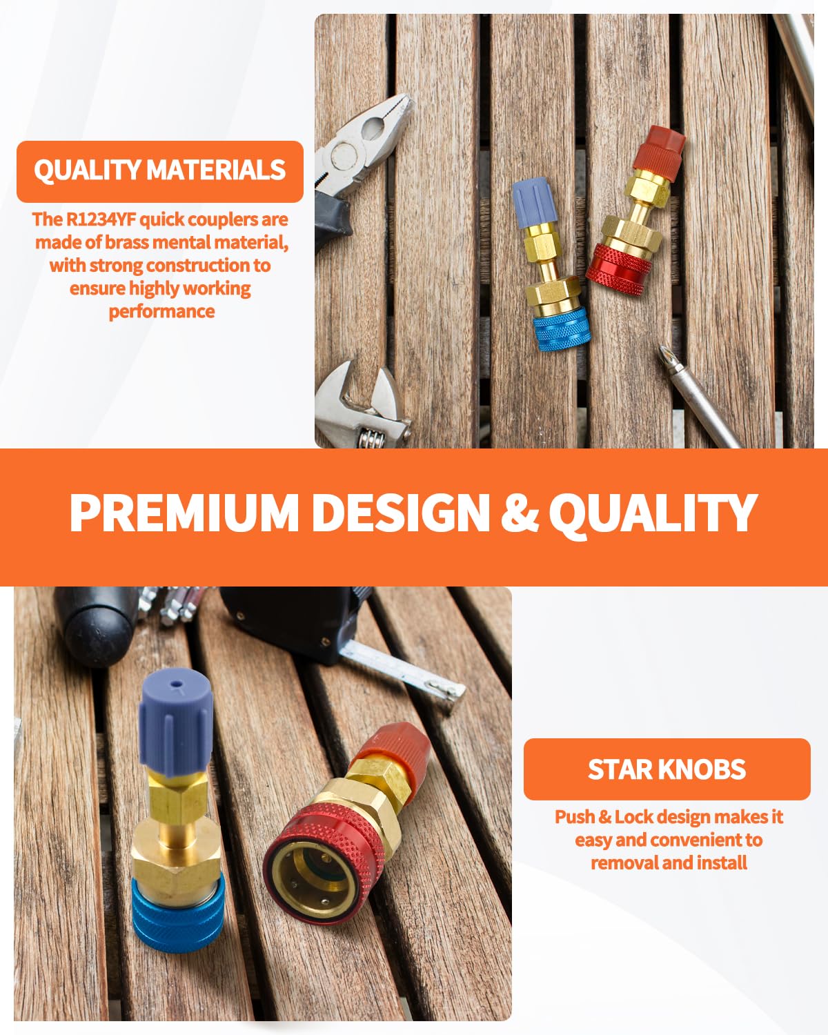 OXDFK ball-lock seal enables leak-free performance during gauge use