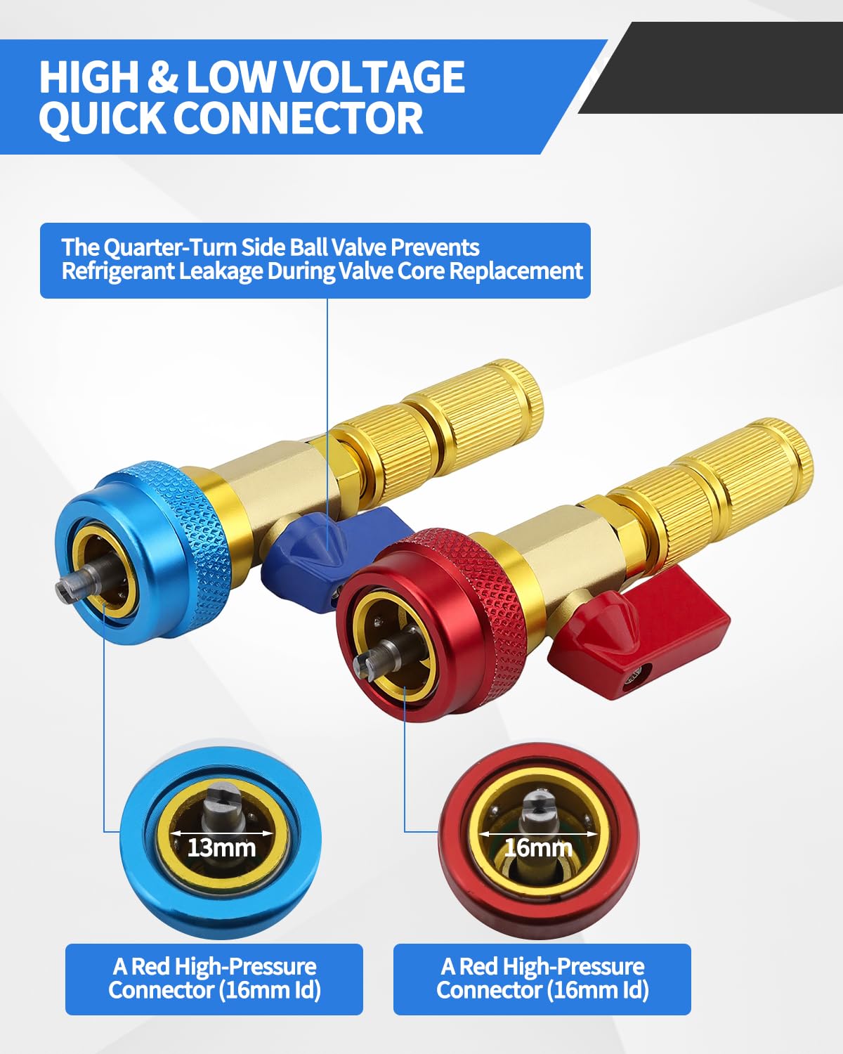 OXDFK double-ended valve stem removal tool for easy access in tight spaces.