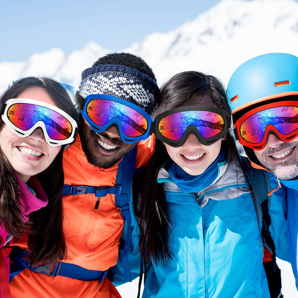 OXG five-pack goggles ideal for family outdoor adventures.