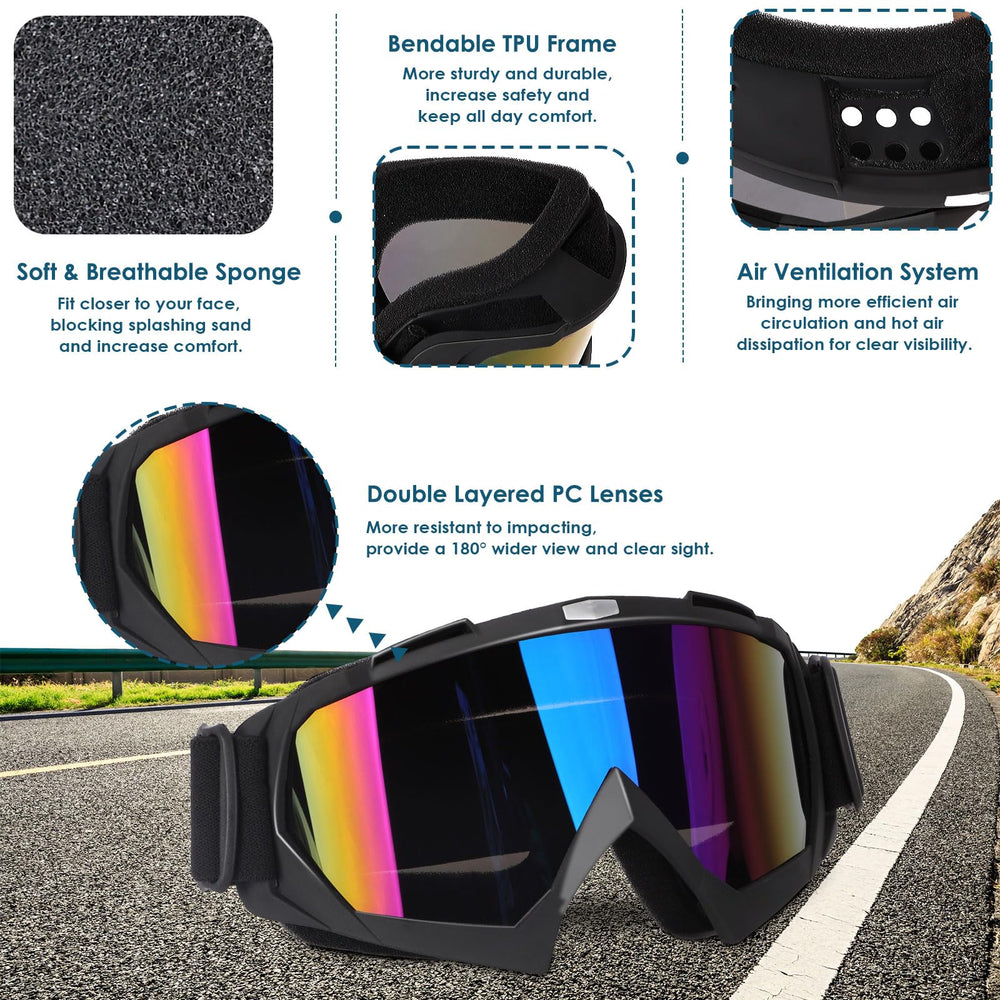 OXG goggles helmet compatibility enables easy adjustment for various head sizes.