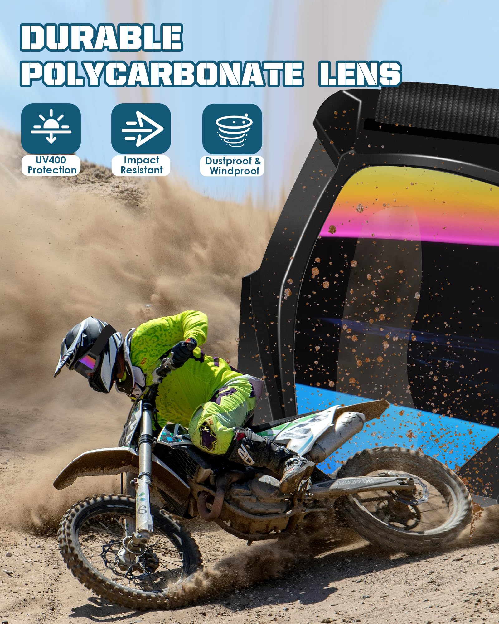 OXG goggles with soft padding for comfortable all-day wear