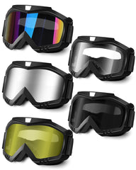 OXG motorcycle goggles OTG design with wide lens for glasses wearers during riding