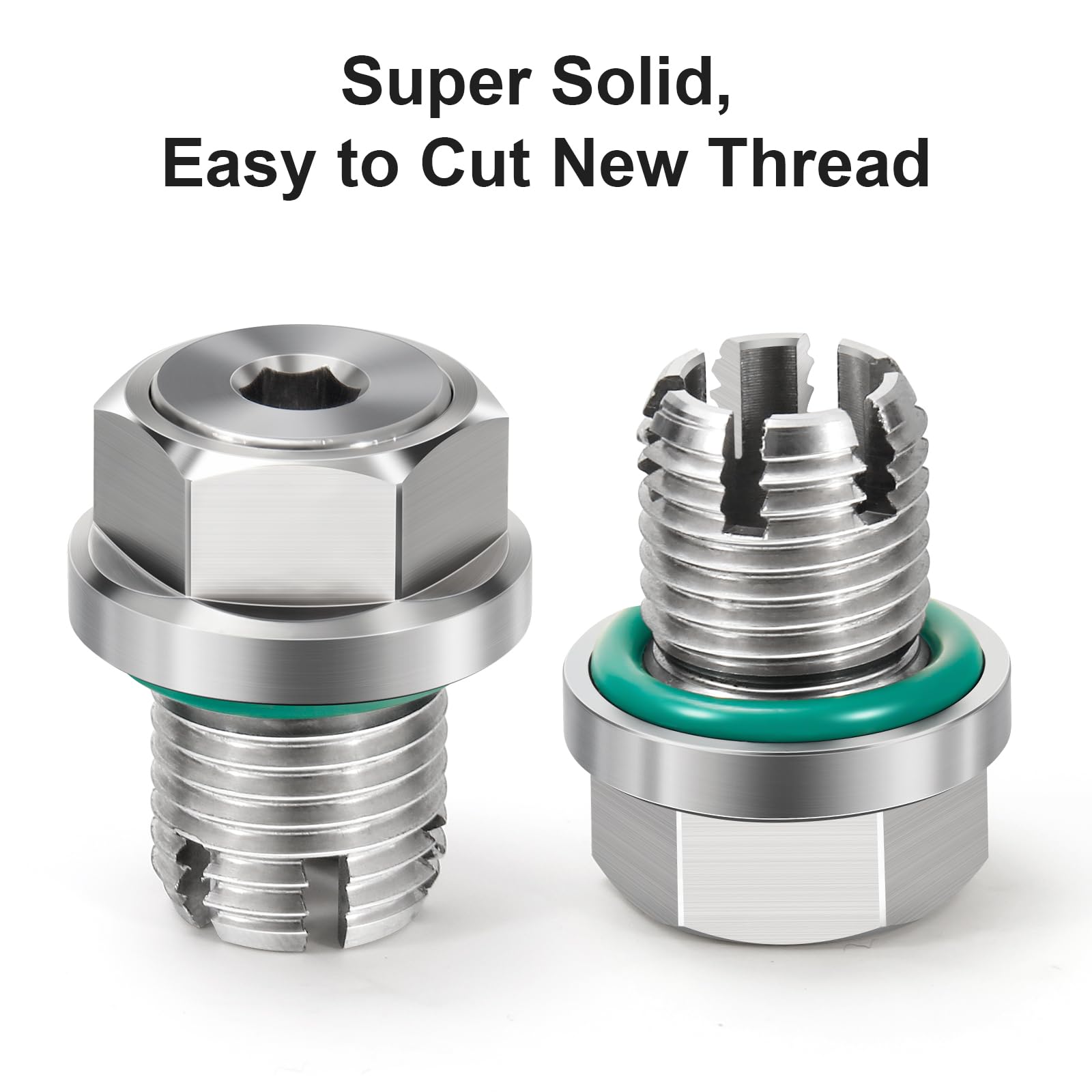 OxyGenie CNC-machined oil pan plug for precise fit