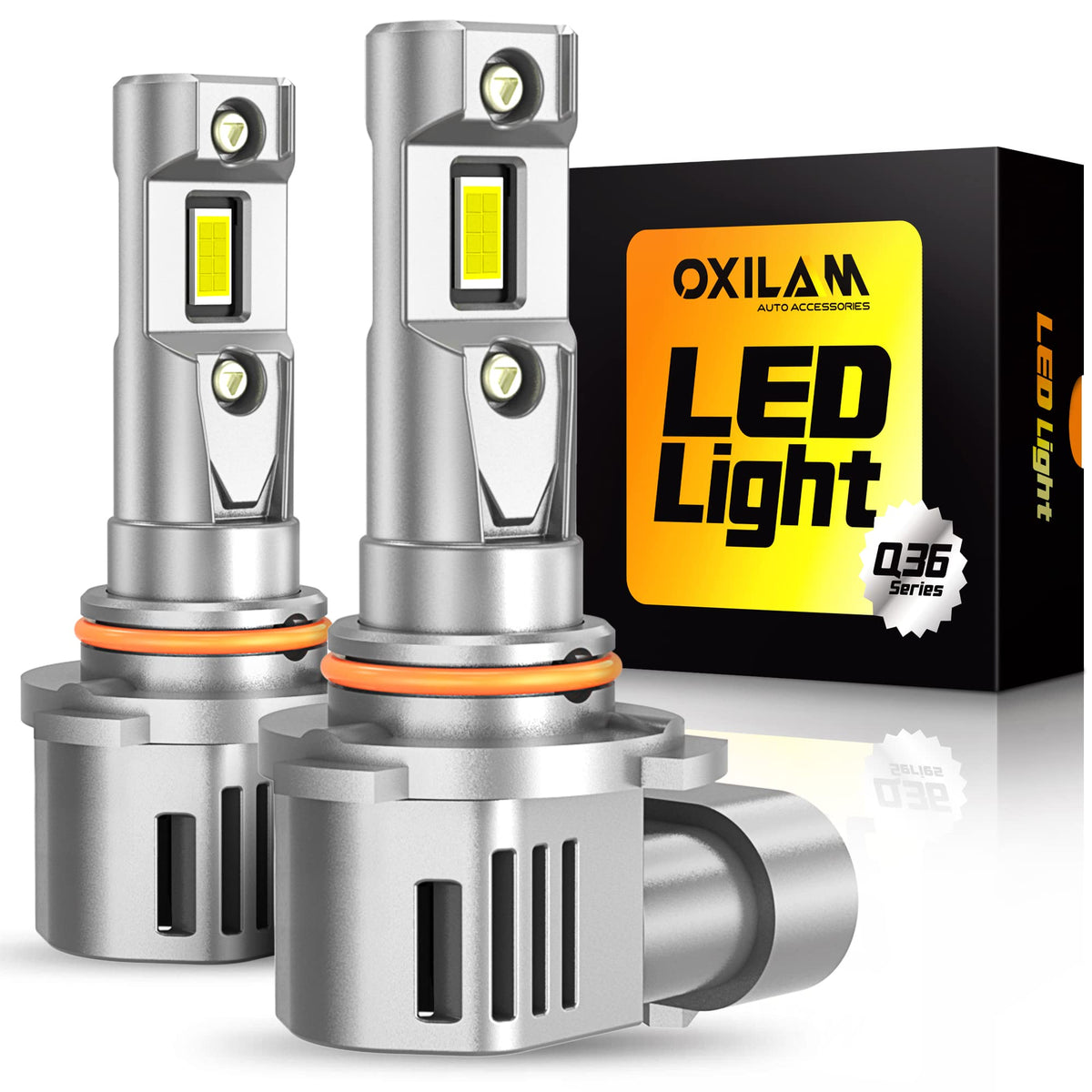 OXILAM 9005 HB3 LED bulb angle delivers focused, glare-free illumination for safer night driving.