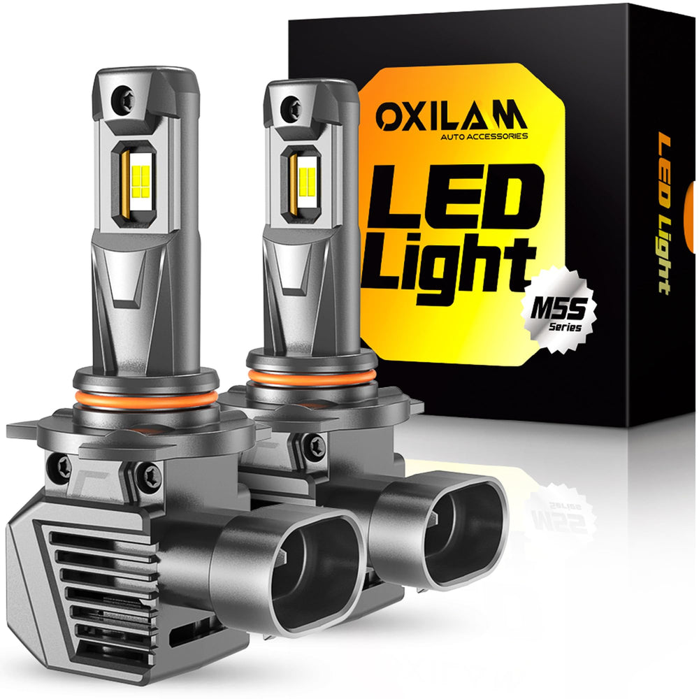OXILAM 9012 front view showing bright fog light for night driving