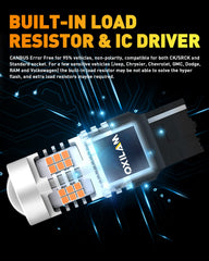 OXILAM aluminum heat-dissipation design enhances longevity and reliable performance.