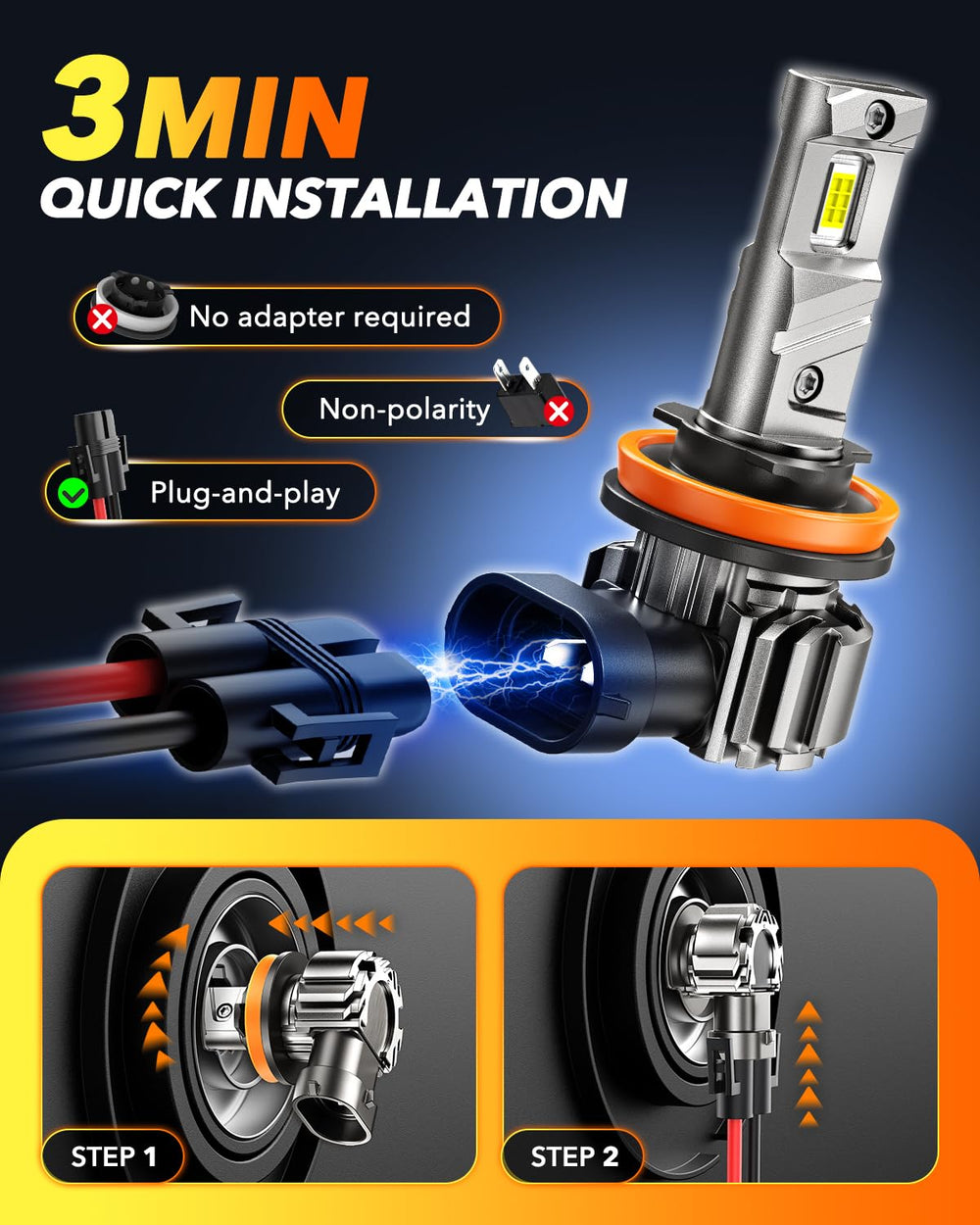 OXILAM IP68 waterproof rating for all-weather reliability