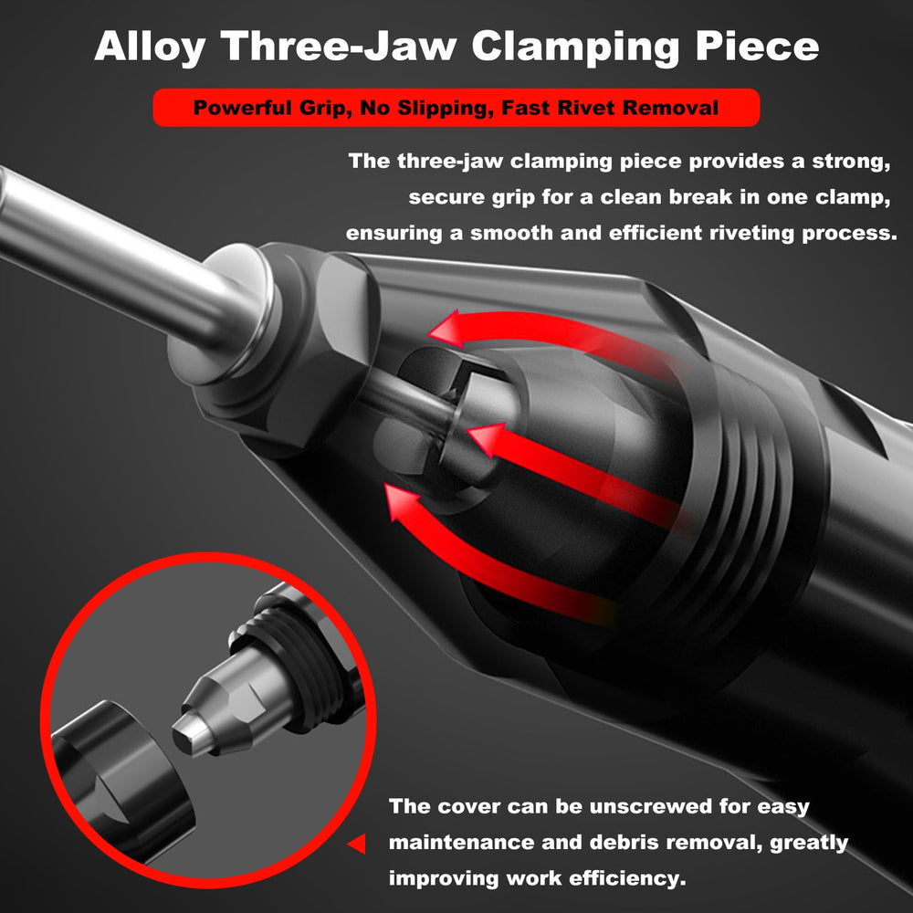 OXVIT ergonomic design reduces fatigue during long rivet sessions