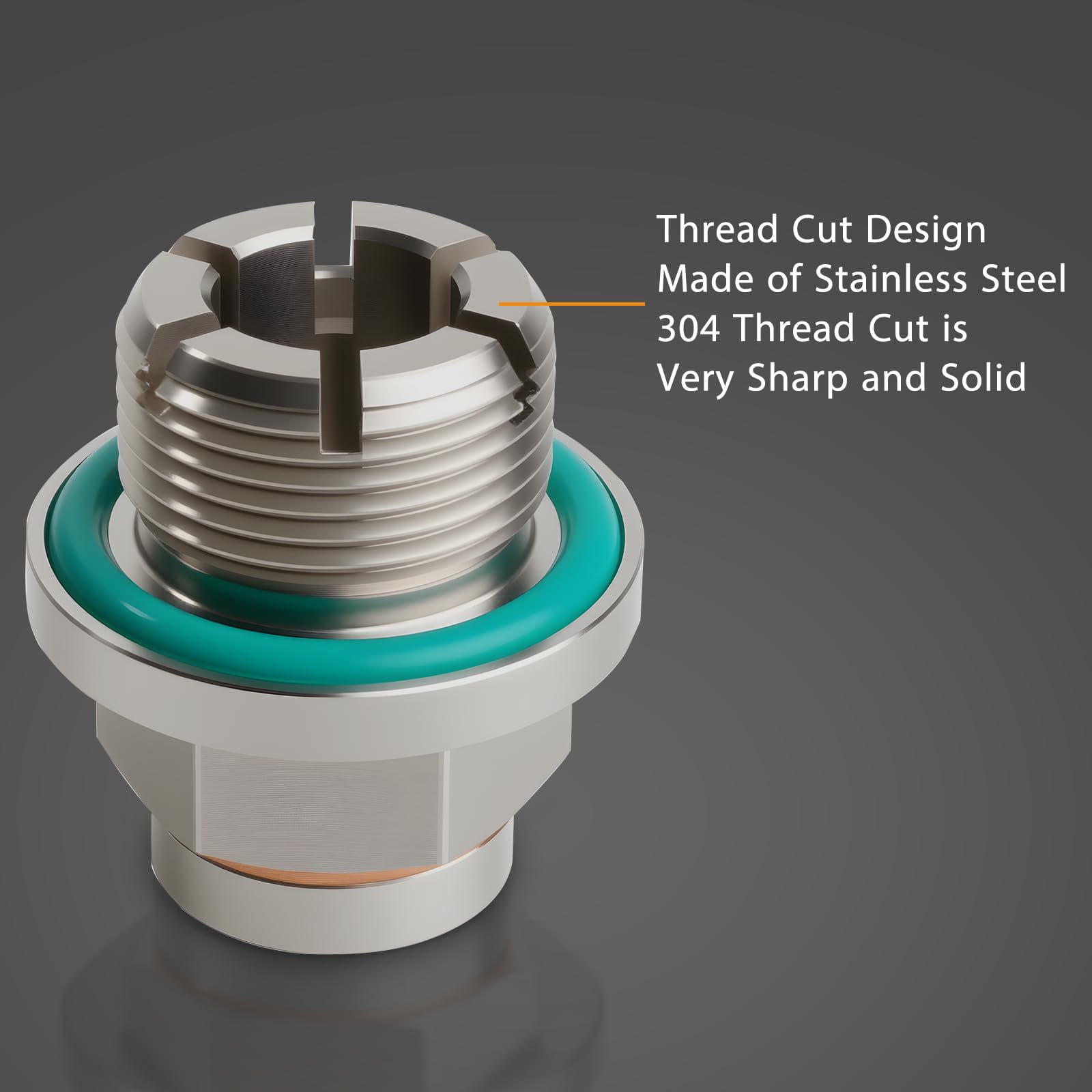 OxyGenie magnetic tip captures ferrous particles to help protect the engine
