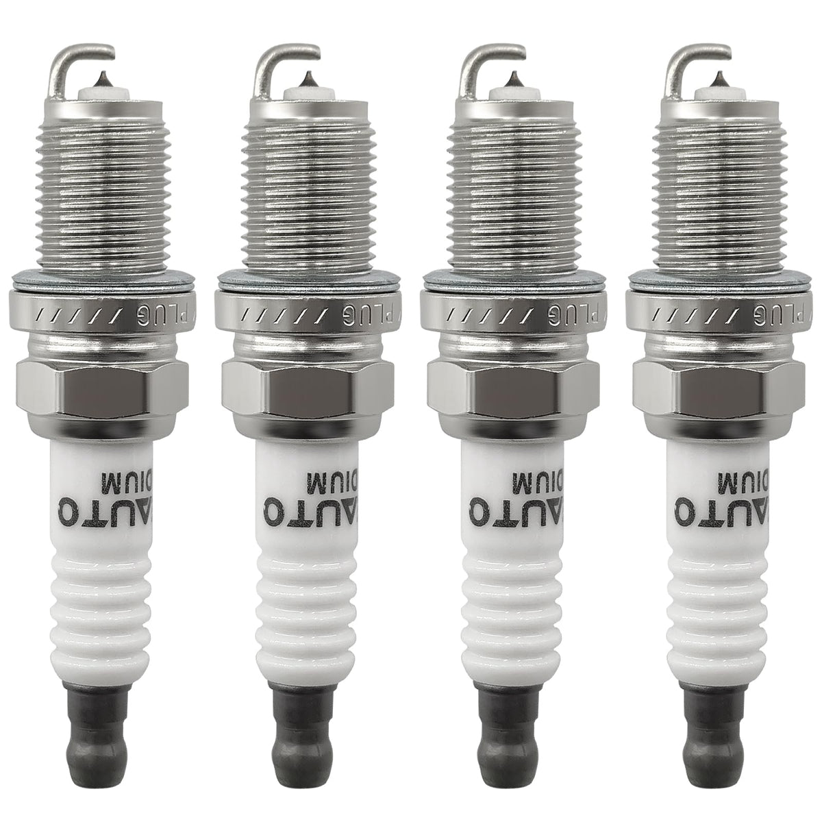 OYEAUTO iridium spark plugs close-up highlighting premium electrodes for durable ignition.