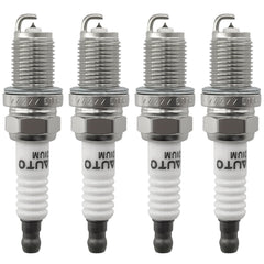 OYEAUTO iridium spark plugs close-up highlighting premium electrodes for durable ignition.