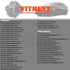 OYEAUTO MAF sensor label highlighting model compatibility