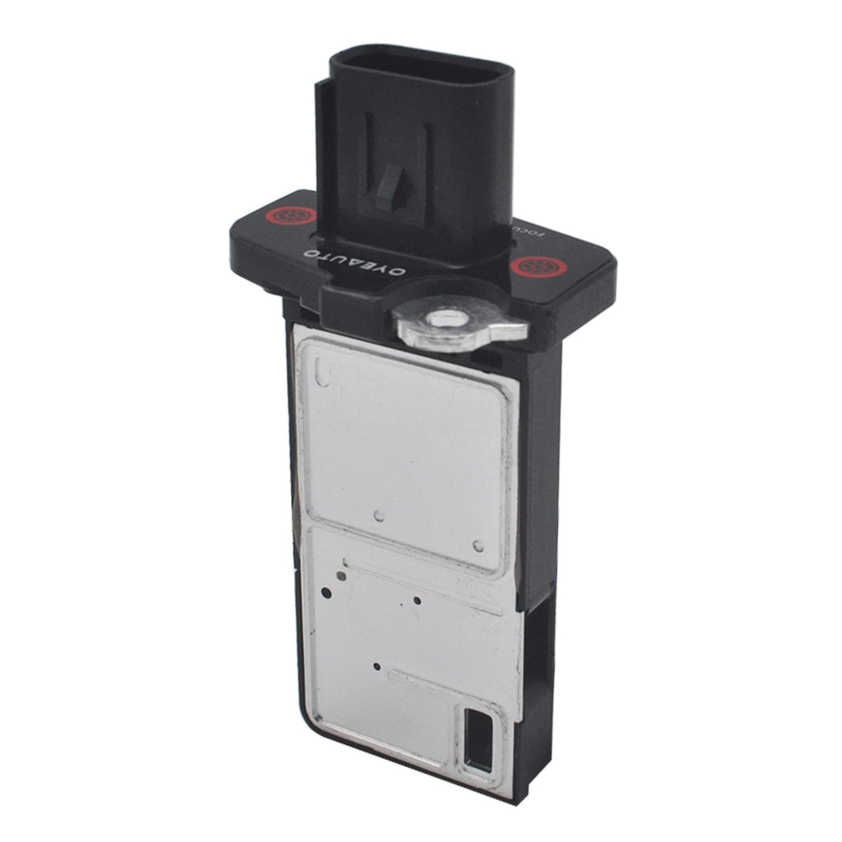 OYEAUTO MAF sensor side view for Ford, compact fit, and accurate readings.