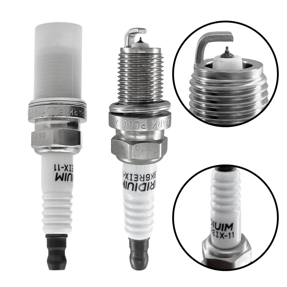 OYEAUTO spark plugs compatibility chart showing broad vehicle coverage.