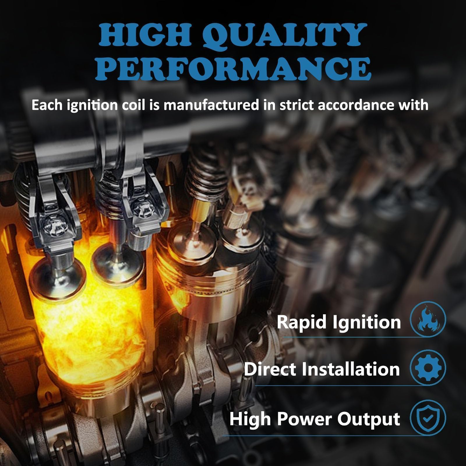 OYEAUTO UF549 in engine bay view supports smooth idling.
