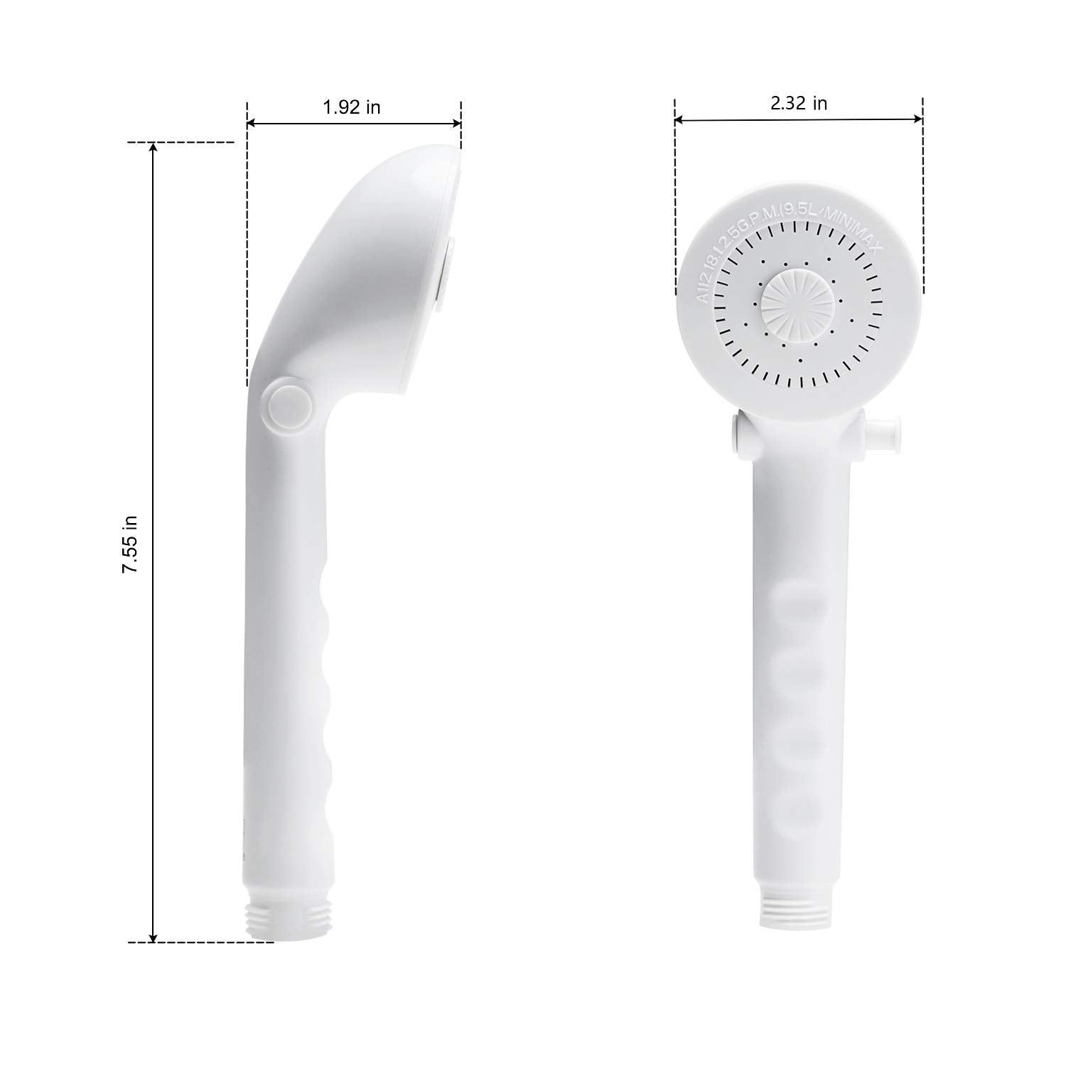 OYMOV flexible hose enables comfortable adjustment during RV showers.