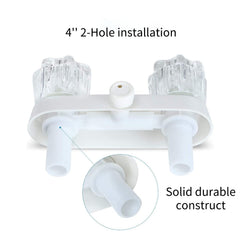 OYMOV shower head holder keeps spray steady during travel