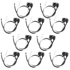 Oyviny 2-wire trailer pigtail with right-angle PL-10 plug for easy mounting.