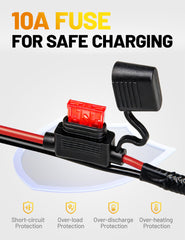 Oyviny 16AWG copper wiring ensures reliable conductivity