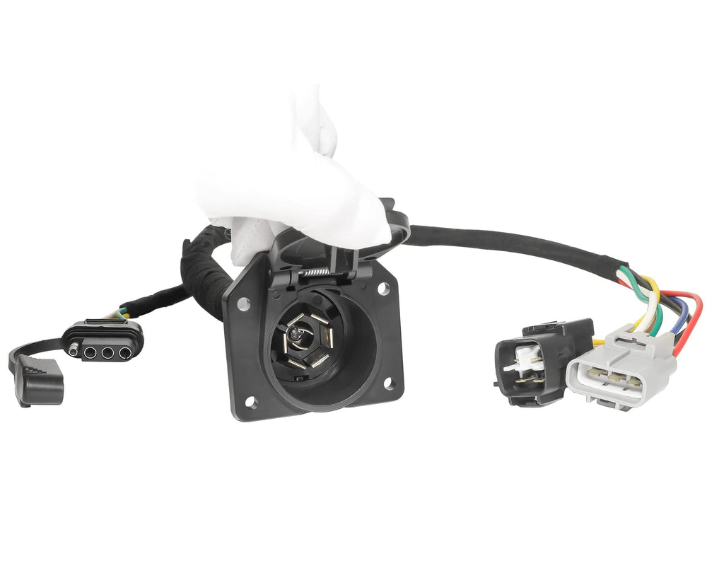 Oyviny 4 pin and 7 pin compatibility showcased for reliable trailer lighting.