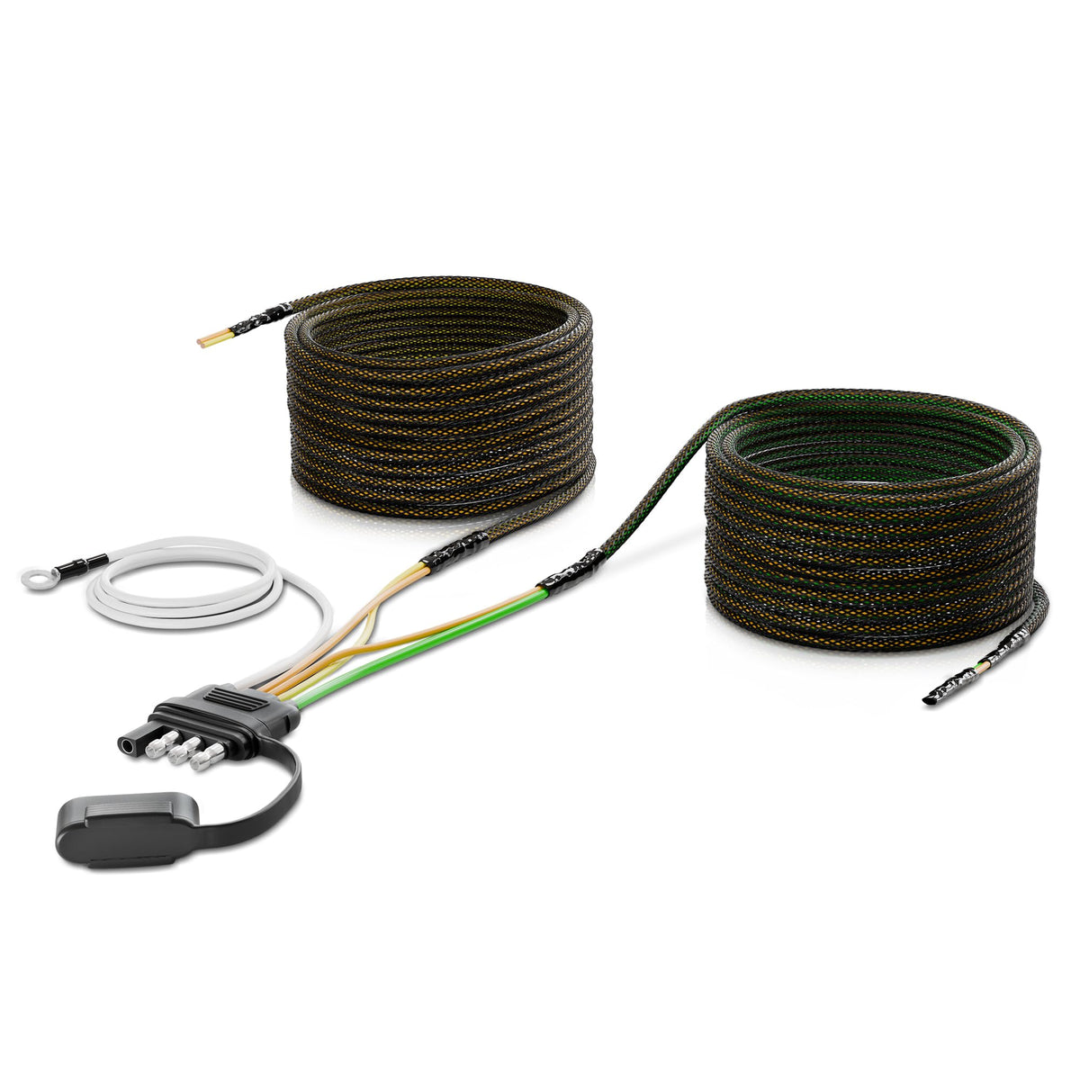 Oyviny 4 Pin 5 Wire Harness with Y-harness connector facilitates efficient taillight rewiring.