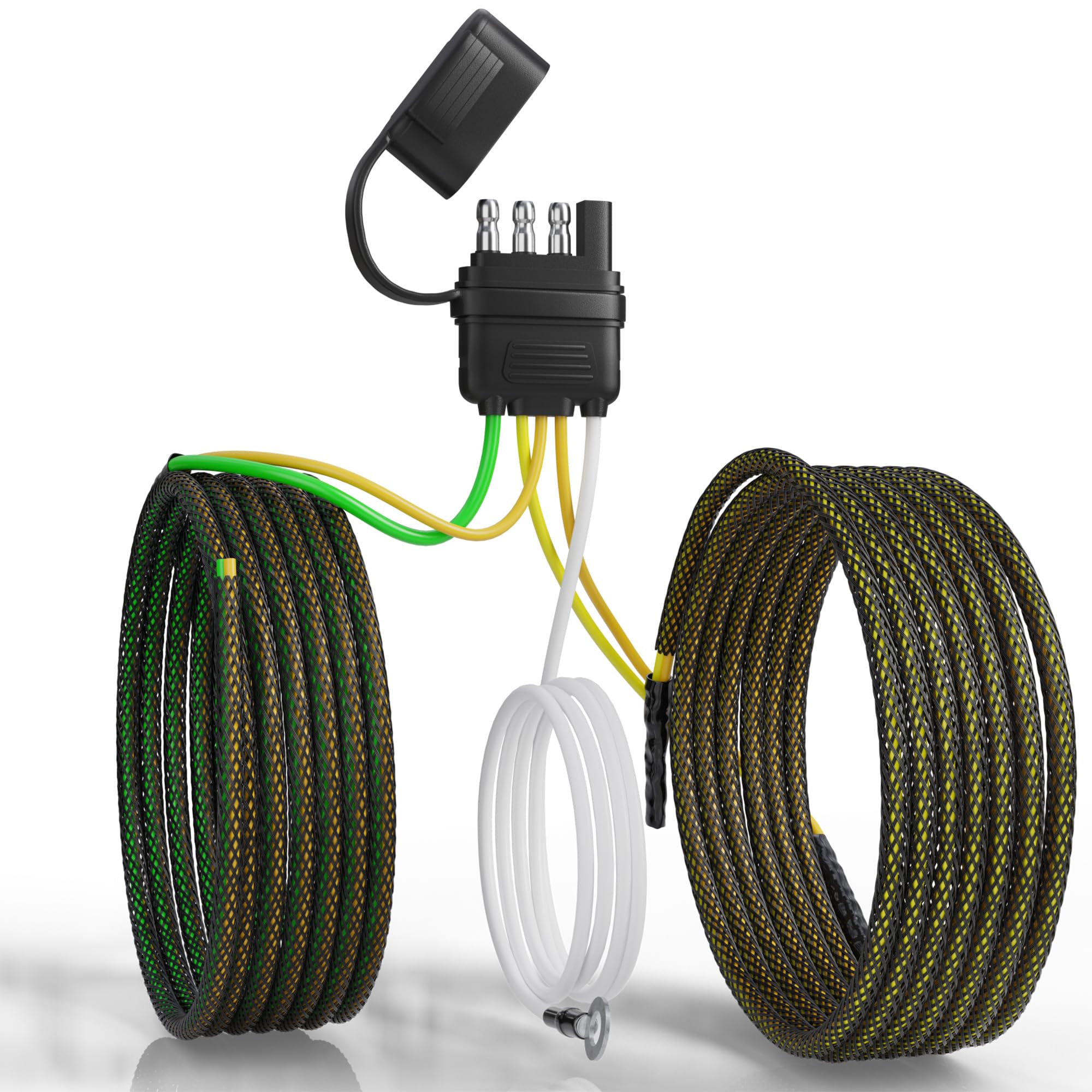 Oyviny 4Pin 5Wire trailer harness overview showing durable build and simple installation