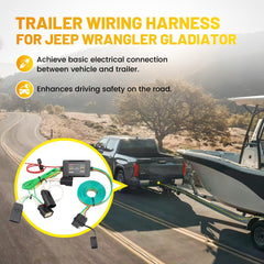 Oyviny 56407 four-pin connector powers trailer lights reliably
