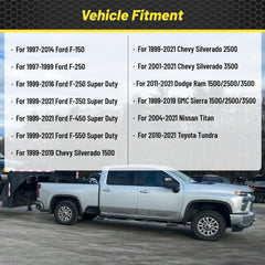 Oyviny 5th-wheel gooseneck extension connection provides extra trailer outlet for versatile towing.