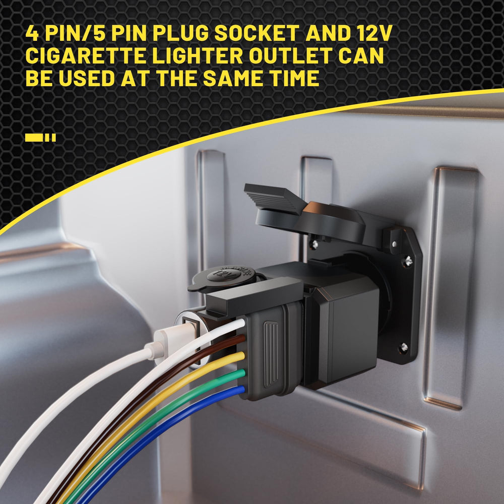 Oyviny versatile 7-pin adapter works with most OEM plugs for trucks and RVs.