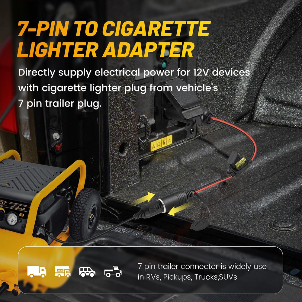 Oyviny adapter featuring a rubber dust cover blocks rain and dust when idle