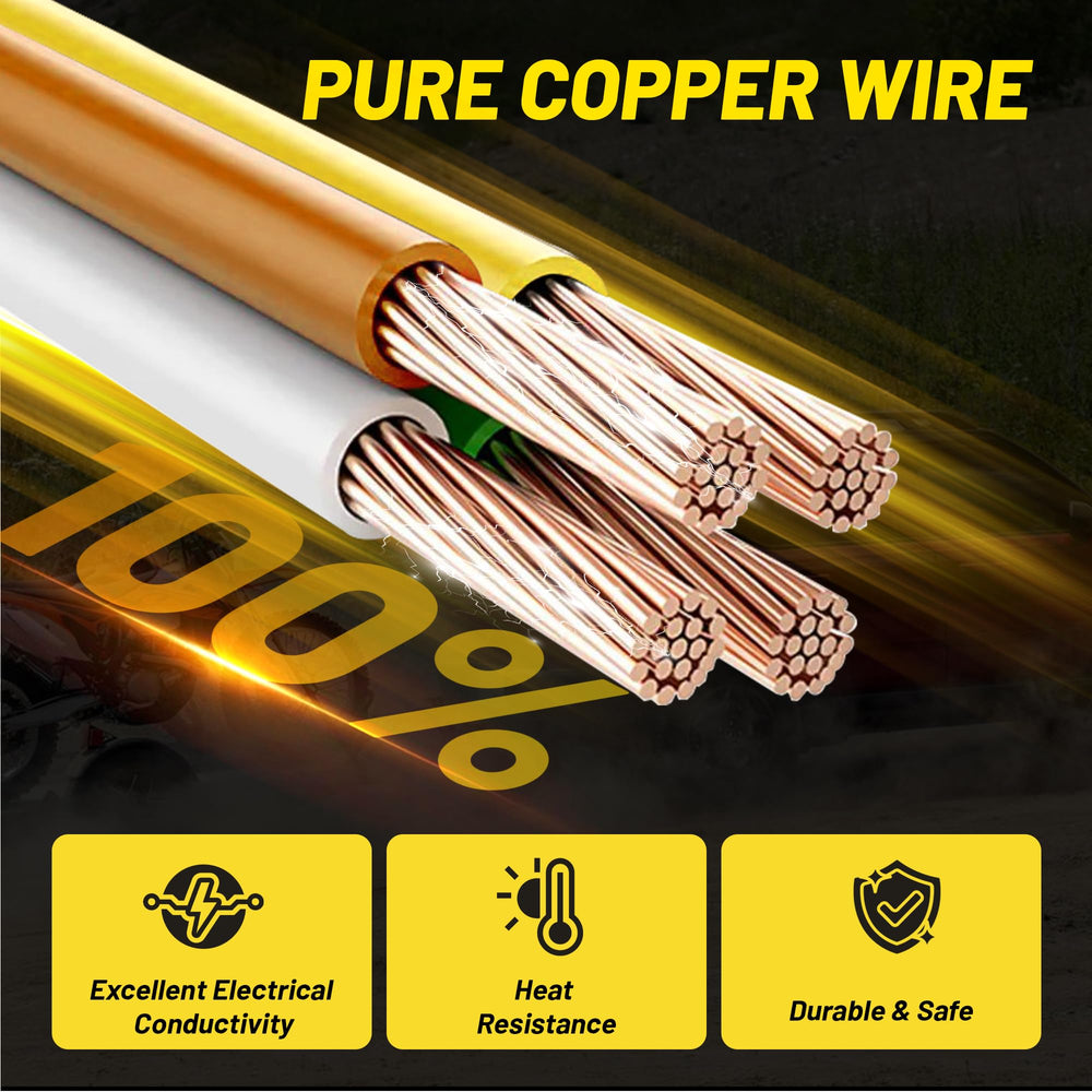 Oyviny black nylon loom protects wiring for long-lasting towing readiness.