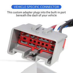 Oyviny brake control wiring adapter for Ford F-250 harness for trailer braking.