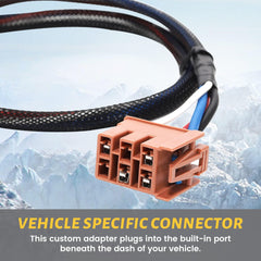 Oyviny 3015-P connector compatible with Reese Tekonsha Draw-Tite controllers