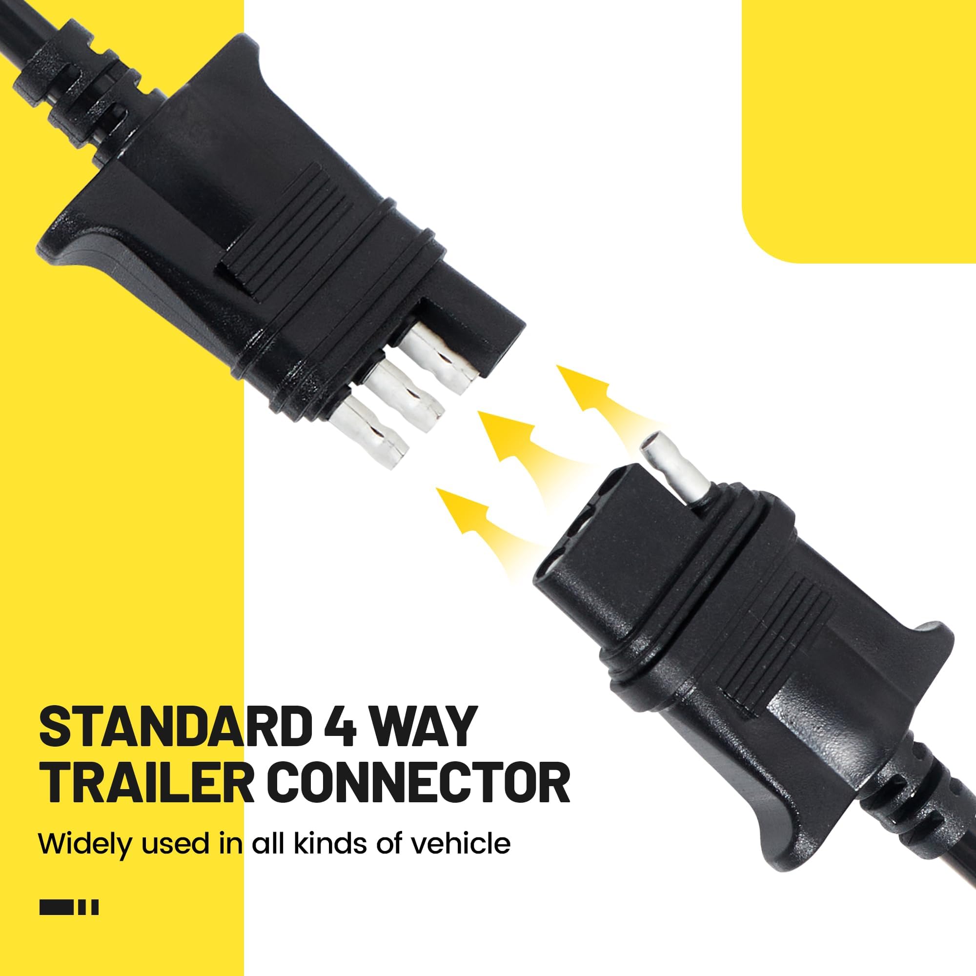 OyViny brake and turn signal wiring supports safe towing.
