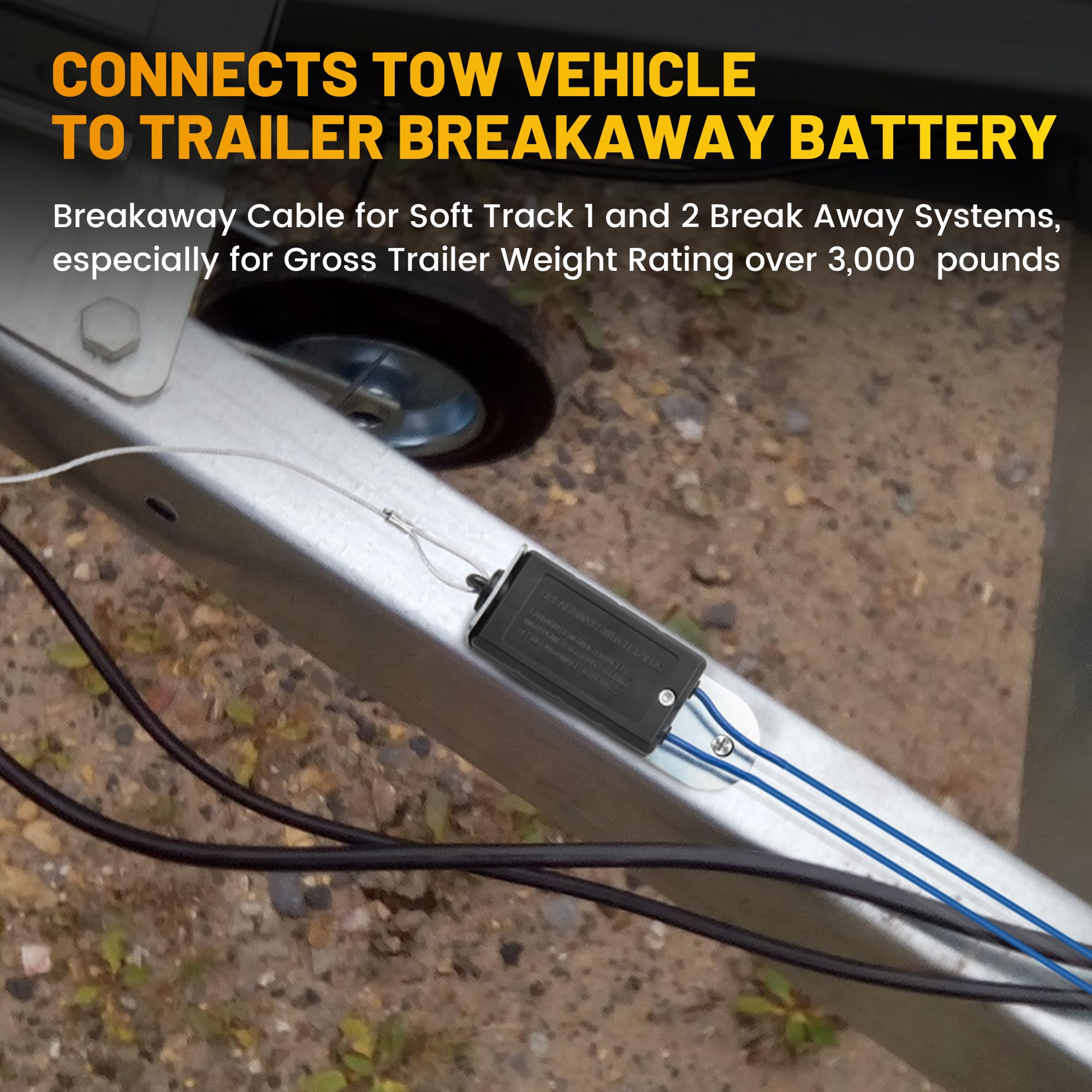 Oyviny breakaway switch plastic case shields components from the elements
