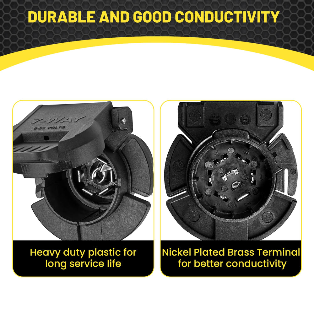 Oyviny compatible with Ford, Nissan and GM tow packages.