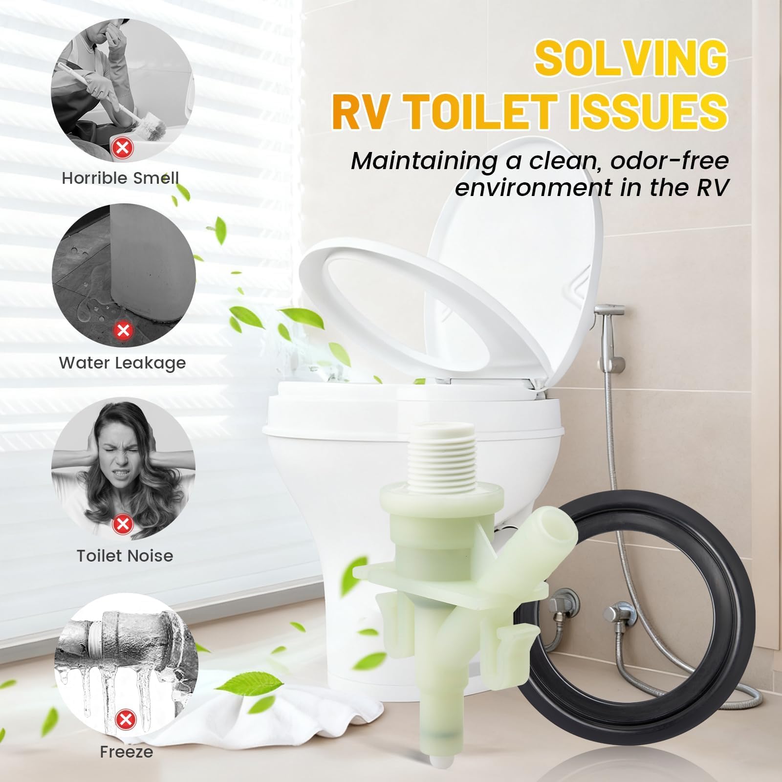 Oyviny compatibility list for Dometic 300–321 toilets