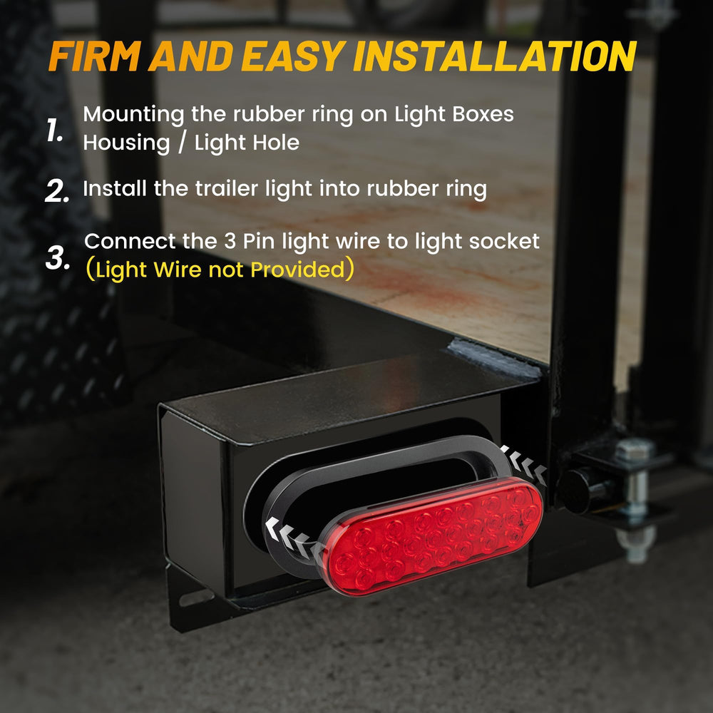 Oyviny DOT SAE certified lights meet highway-ready standards.