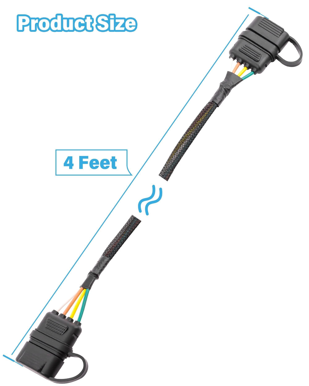 Oyviny durable trailer extension suitable for boat, utility, and horse trailers.