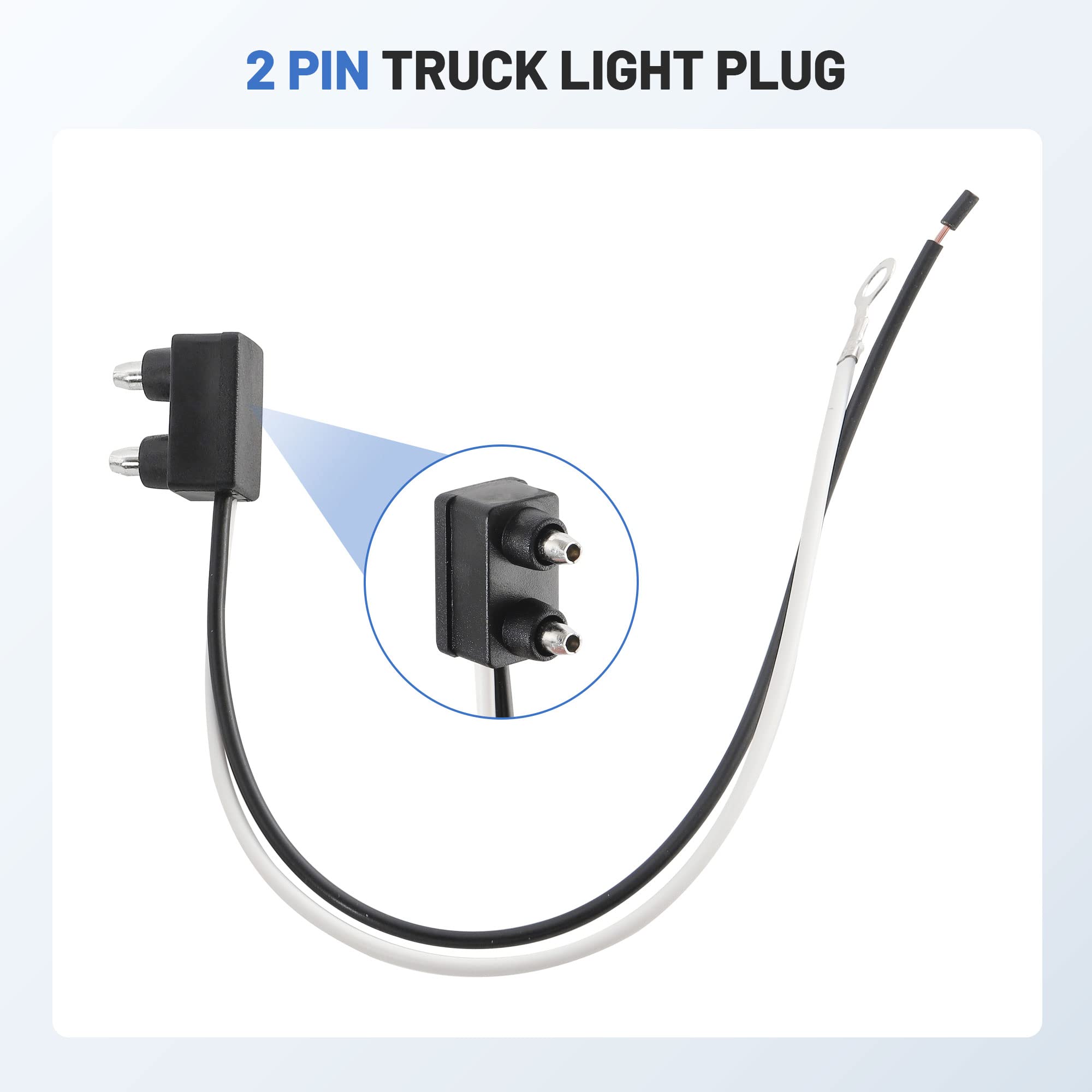 Oyviny 2-pin harness supports wide trailer compatibility across vehicles.