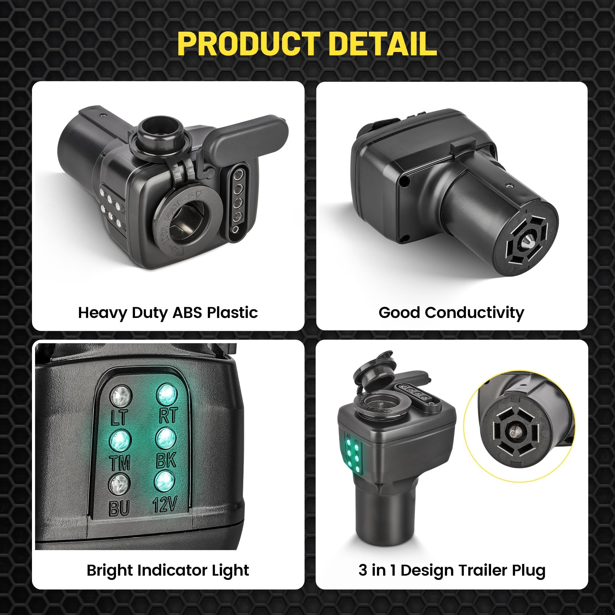 Oyviny easy plug-and-play solution reduces wiring chaos in the truck bed.