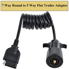 Oyviny 7-pin to 5-pin adapter with easy-grip hooks for simple plugging.