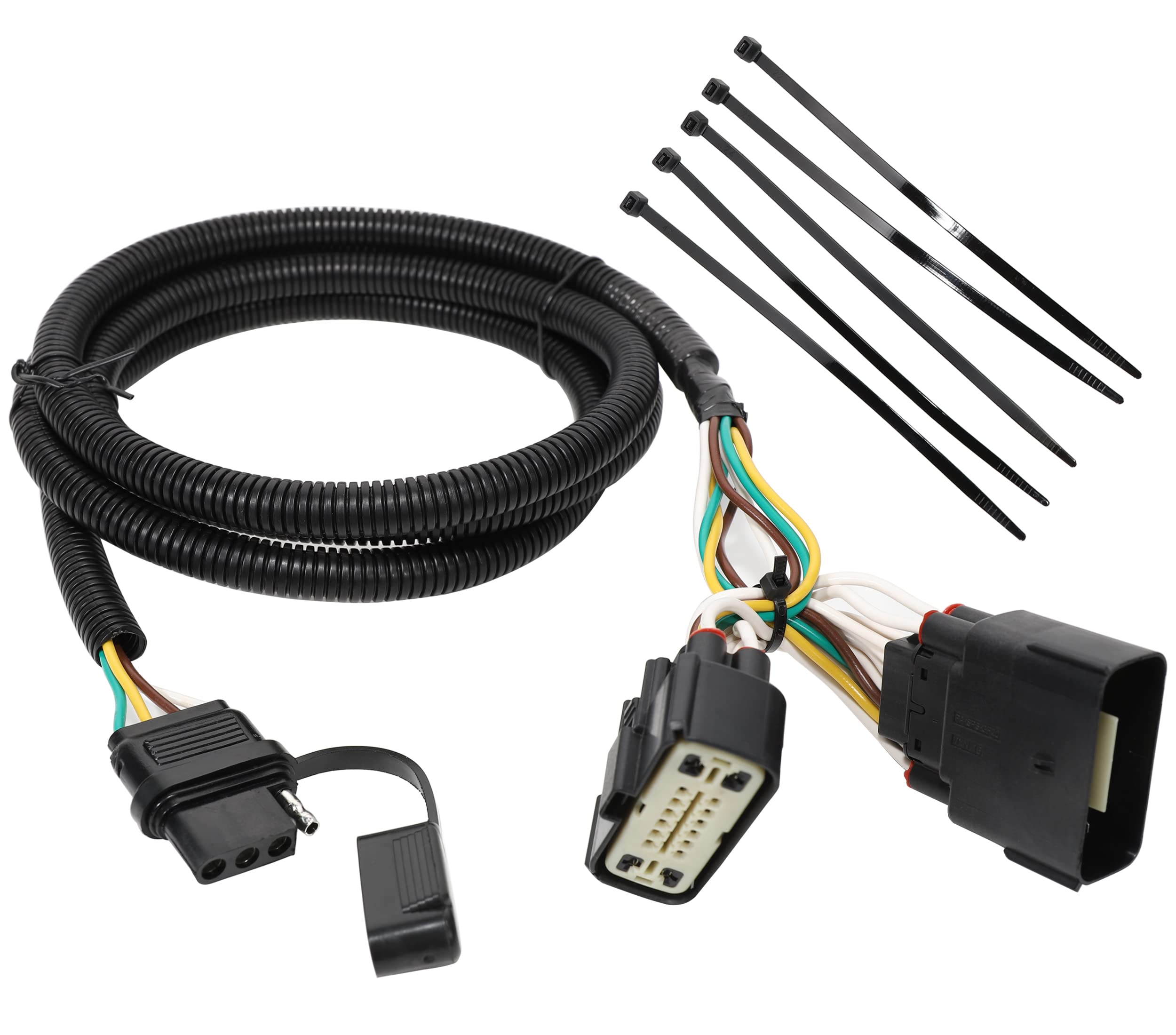 Oyviny Ford Explorer 4-way connector back enables reliable trailer light power.