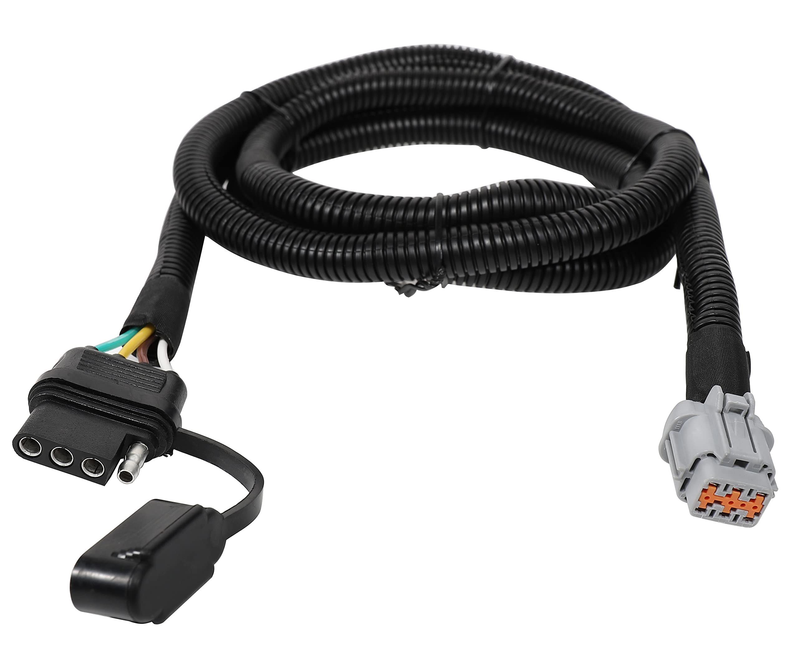 Oyviny four-way flat harness Frontier connector powers trailer lights reliably.