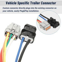 Oyviny 7-pin trailer output for enhanced towing on Nissan Frontier.