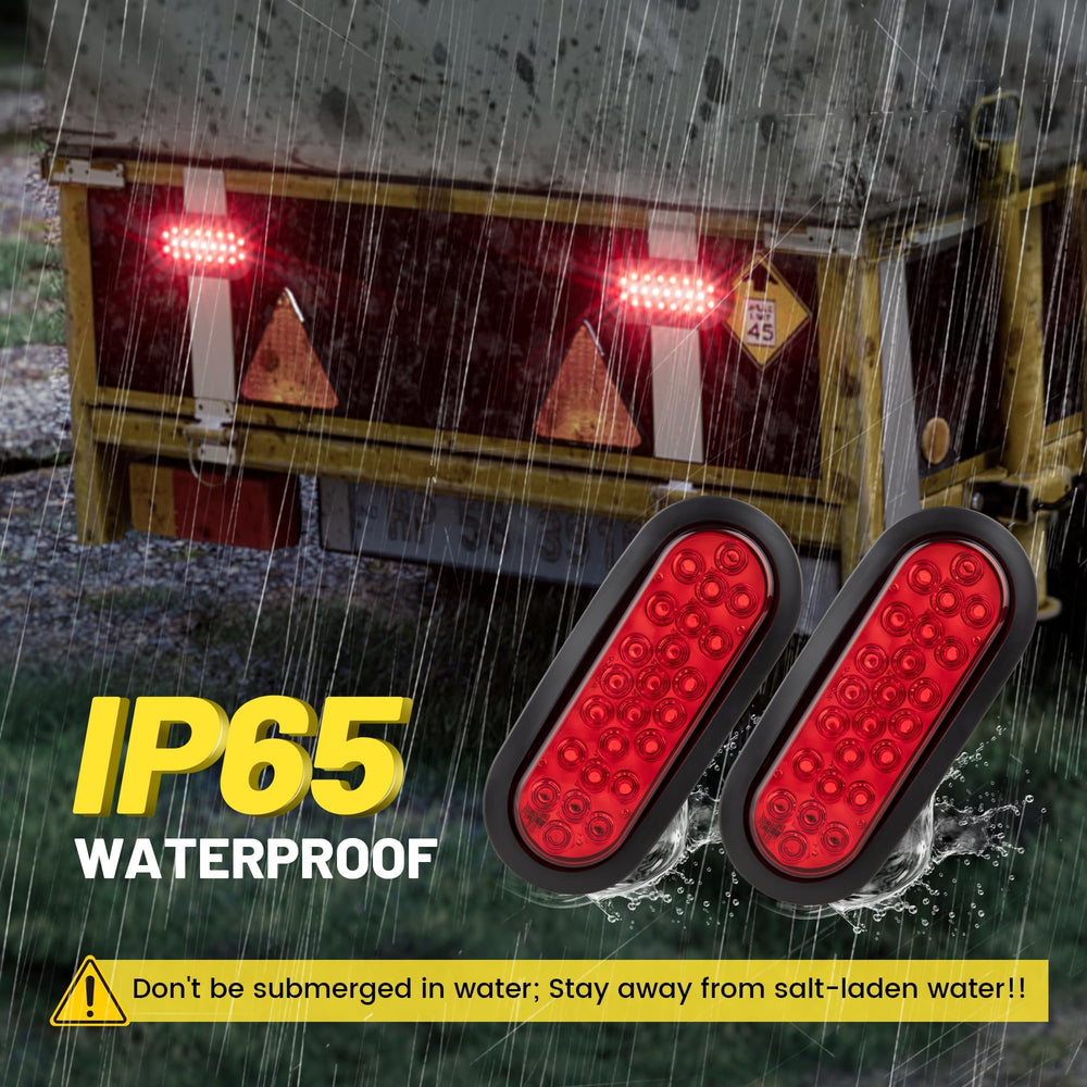 Oyviny IP65 waterproof rating guards against rain and dust.