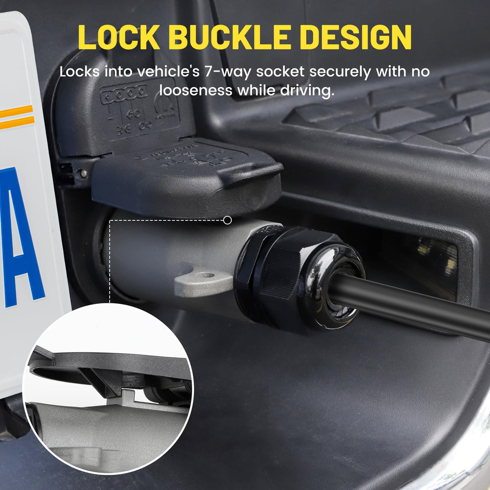Oyviny RV 7-pin plug side handles enable easy insertion.